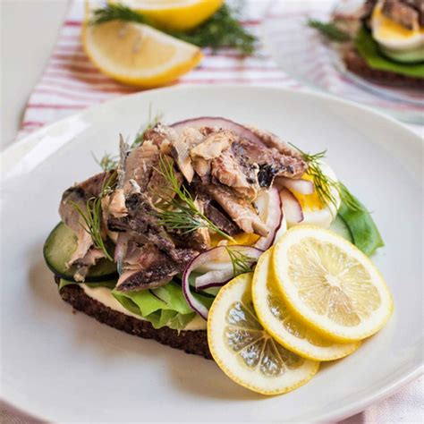 scandinavian sardine sandwiches chicken of the sea recipe recipes seafood recipes