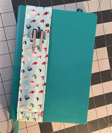 Penholder For Notebook Pattern Diy Bookmarks Beginner Sewing