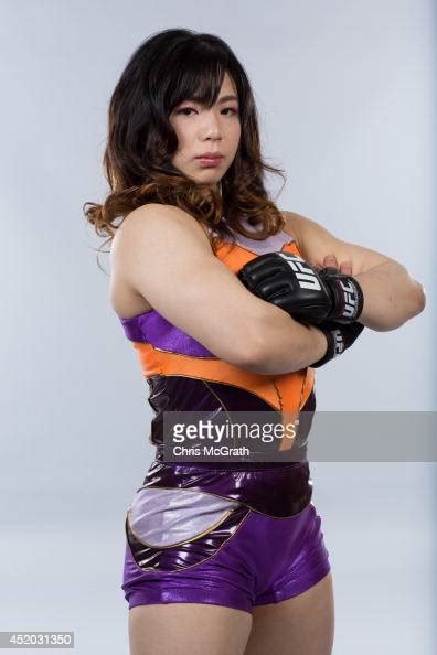 Rin Nakai Poses For A Portrait During A Ufc Photo Session On June 25