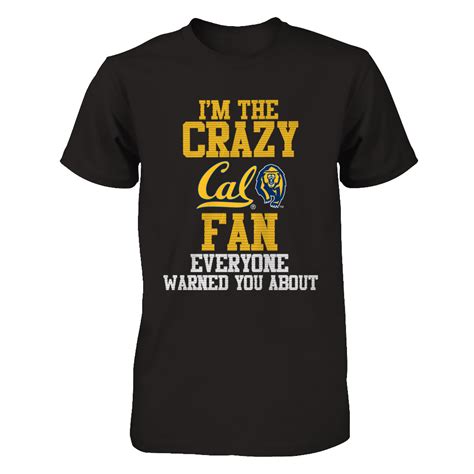 Crazy Cal Fan Next Level Unisex Fitted Tee Represent