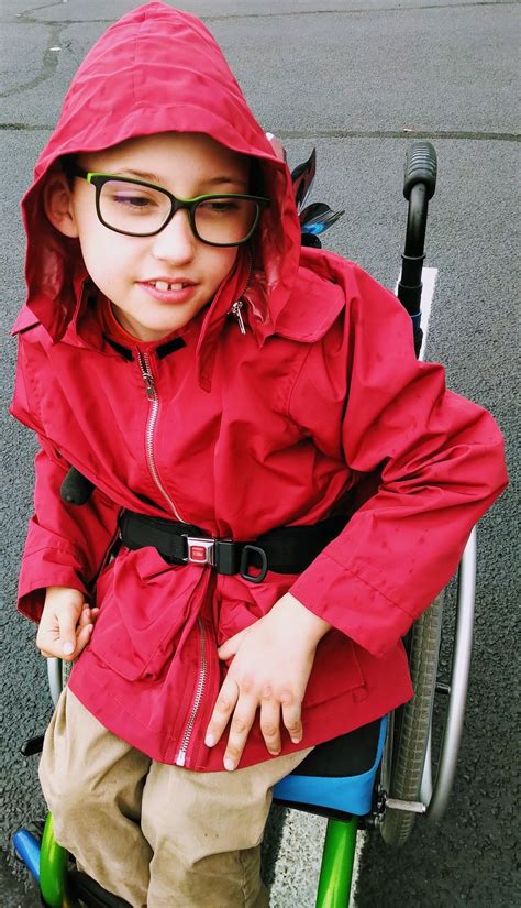 Special Needs Kids Enjoy Life Buddy Raincoat Journey Rain Jacket