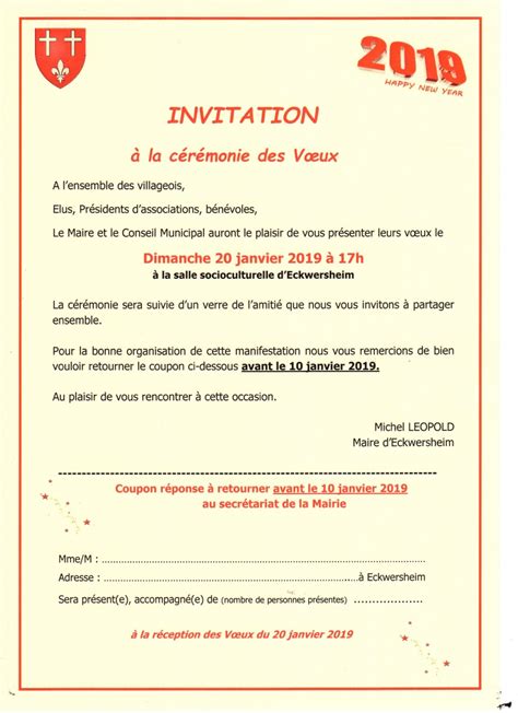 Modele Lettre Invitation Maire Tout Degorgement Gambaran