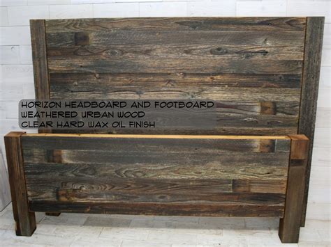 Barn Wood Headboard And Footboard All Bed Sizes Texture Etsy