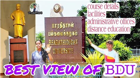 Best View Of BDU Bharathidasan University Trichy Course Detail