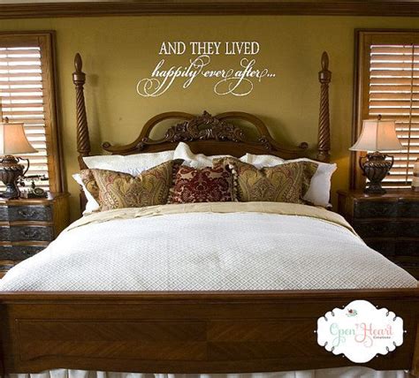 And They Lived Happily Ever After Wall Decal By Openheartcreations 45