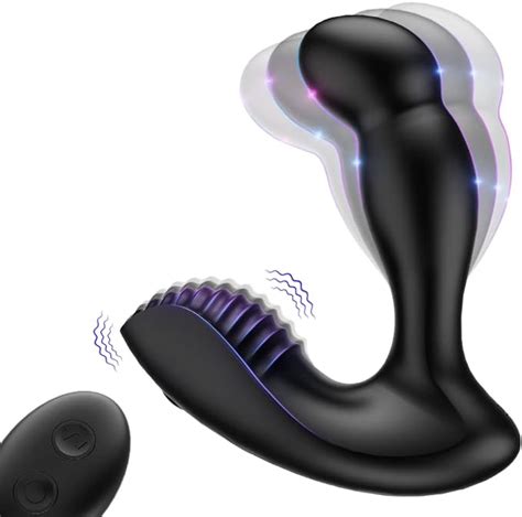 Prostate Massager Anal Vibrator With Swing Motion Vibration Wireless Remote Control