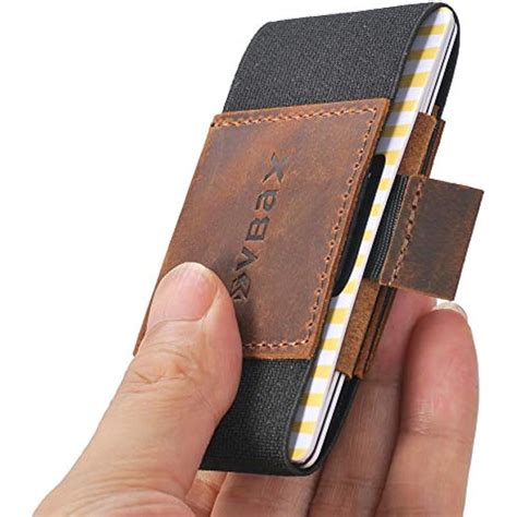 minimalist slim wallet men women elastic thin front pocket credit card holder 780847730581 ebay