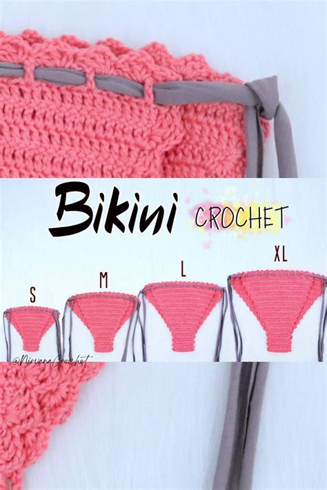 BIKINI a CROCHET Todas Las TALLAS Fácil PRINCIPIANTES Bikinis tejidas