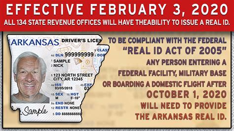 Real Id Now Available At More Locations Arkansas House Of Representatives