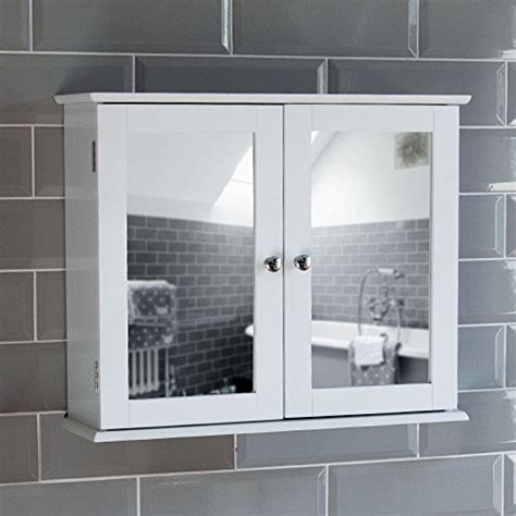 Maybe you would like to learn more about one of these? Bath Vida Priano Double Door Mirrored Bathroom Cabinet ...