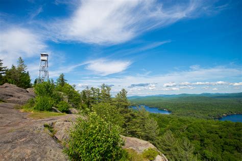Bald Mountain Rondaxe Fire Tower Outdoor Project