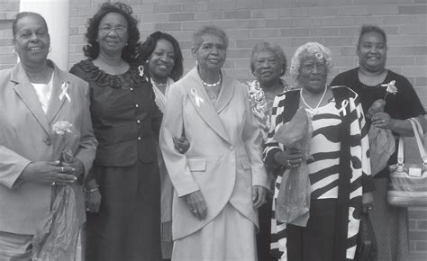Antioch Baptist Church Youth Honor Breast Cancer Survivors Columbia Star