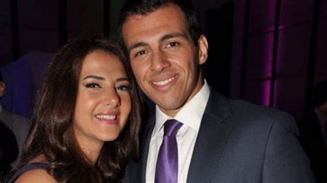 دنيا سمير غانم تحتفل بعيد ميلاد زوجها مجلة الجرس