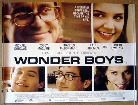 We're your movie poster source for new releases and vintage movie posters. Wonder Boys - Original Cinema Movie Poster From ...