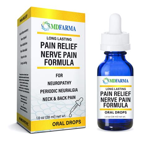 Pain Relief Oral Drops Nerve Pain Formula Natural Health Products