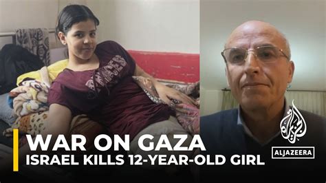 12 Year Old Girl Killed In An Israeli Attack On Nasser Hospital In Khan