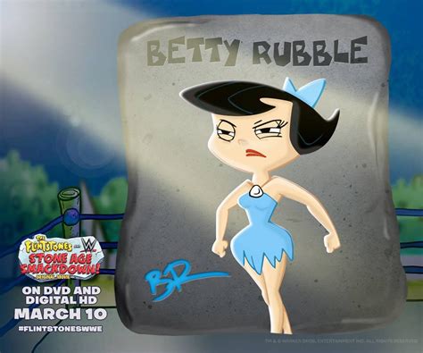 Betty Rubble Dont Let The Bow Fool You Shes Not Afraid To Throw