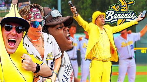 Savannah Bananas Baseball Is The Best Thing Ever Kleschka Vlogs Youtube