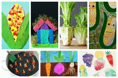 25 Playful Vegetable Crafts And Activities For Kids