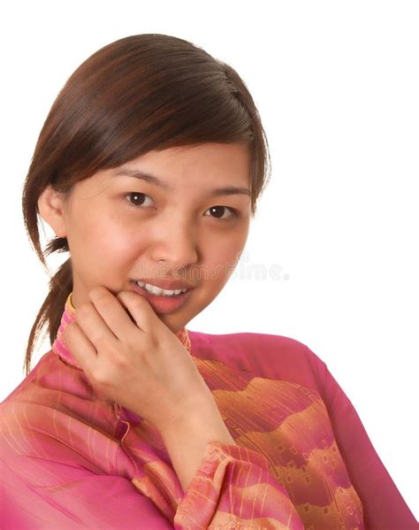 lovely asian brunette girl stock image image of beautiful 3874011