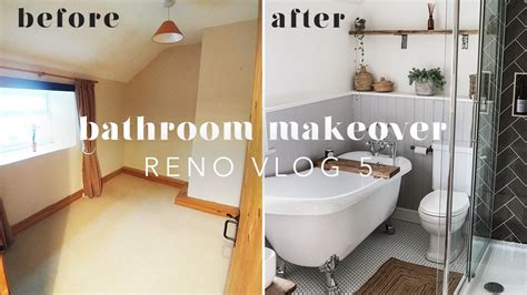 Bathroom Renovation Before And After Reno Vlog 5 Youtube