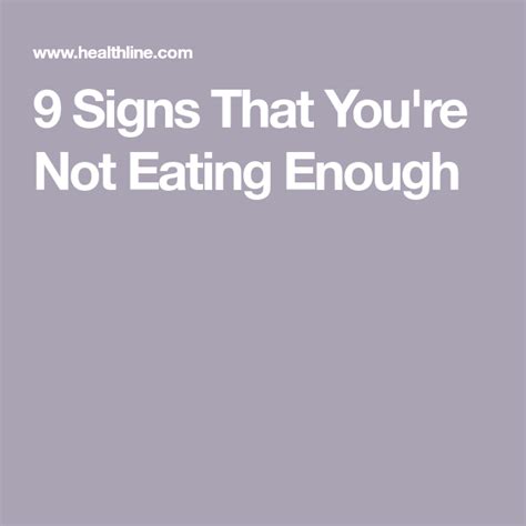 9 signs that you re not eating enough undereating signs healthline