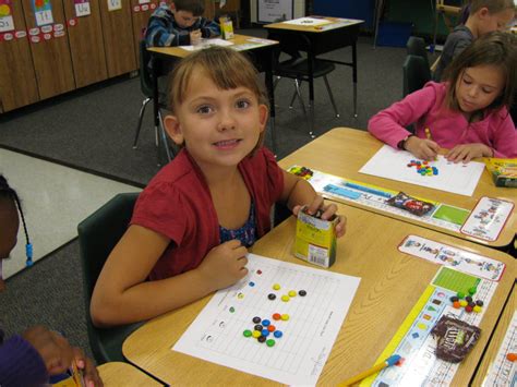 First Grade Gallery Lessons For Little Learners Graphing Mandms