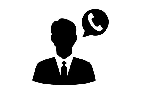 Contact Call Phone Person Icon Gráfico Por Creative Design