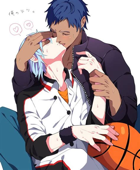 Aomine X Kuroko Aokuro Kuroko Kuroko No Basket Kurokos Basketball