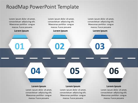Business Roadmap 12 Powerpoint Template Slideuplift