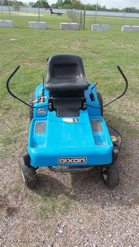 Dixon 3014 Ztr Lawn Mower In Wichita Ks Item Ds9037 Sold Purple Wave