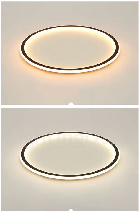 Ultra Thin Dimmable Led Modern Contemporary Nordic Style Flush Mount