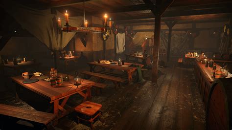 Medieval Tavern Background