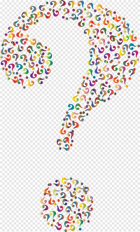 Colorful Question Mark Seamless Background Stock Phot