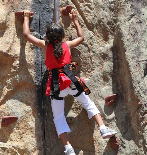 Rock Wall Climbing Challenge Six Flags Discovery Kingdom