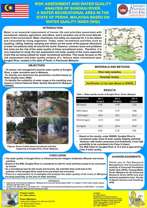 Application of ccme water quality index to monitor water quality: (PDF) RISK ASSESSMENT AND WATER QUALITY ANALYSIS OF ...