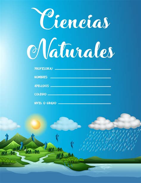 ᐉ 20 Caratulas De Ciencias Naturales 【 ️ Gratis】