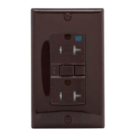 Eaton Wiring 20 Amp Tamper And Weather Resistant Gfci Receptacle Outlet