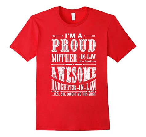 i m a proud mother in law awesome daughter in law tee shirts