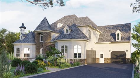 Elegance abounds in this Traditional style house plan. Enter into a two