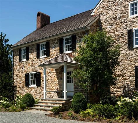 Delightful Restoration Of A Brick And Fieldstone Farmhouse In Pennsylvania