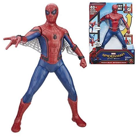 Spider Man Homecoming Tech Suit Spider Man Action Figure Spiderman