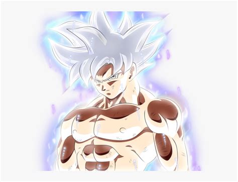 Transparent Ultra Instinct Png Goku Ultra Instinct Mastered Drawing
