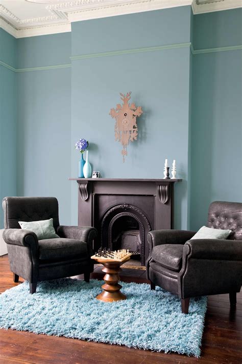 Crownpaintsie Brown And Blue Living Room Chic Living Room Decor