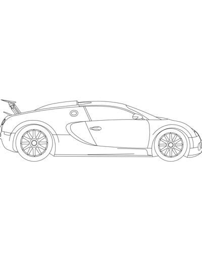 Bugatti Veyron Cad Block Autocad Drawings Free Download