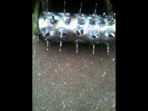 Highly effective and simple to use. Home Made Lawn Aerator - YouTube