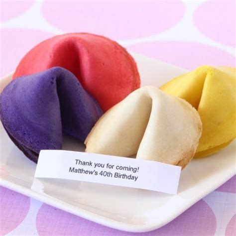 Custom Color Fortune Cookie 80th Birthday Ideas In 2020 Custom