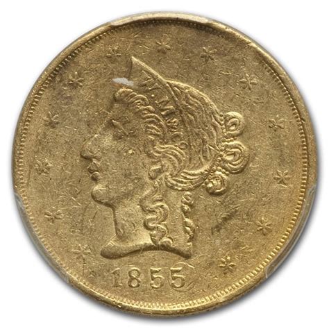 The numismatic (coin collecting) specialty area known as us california fractional gold is highly sophisticated and very complex. Buy 1855 $10 Wass Molitor Gold California Gold Rush AU-55 ...
