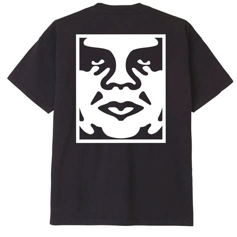 Obey Lowercase Icon Heavyweight T Shirt Obey Clothing Uk