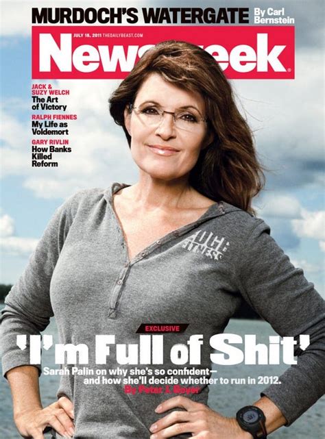 sarah palin declares she can win on newsweek cover